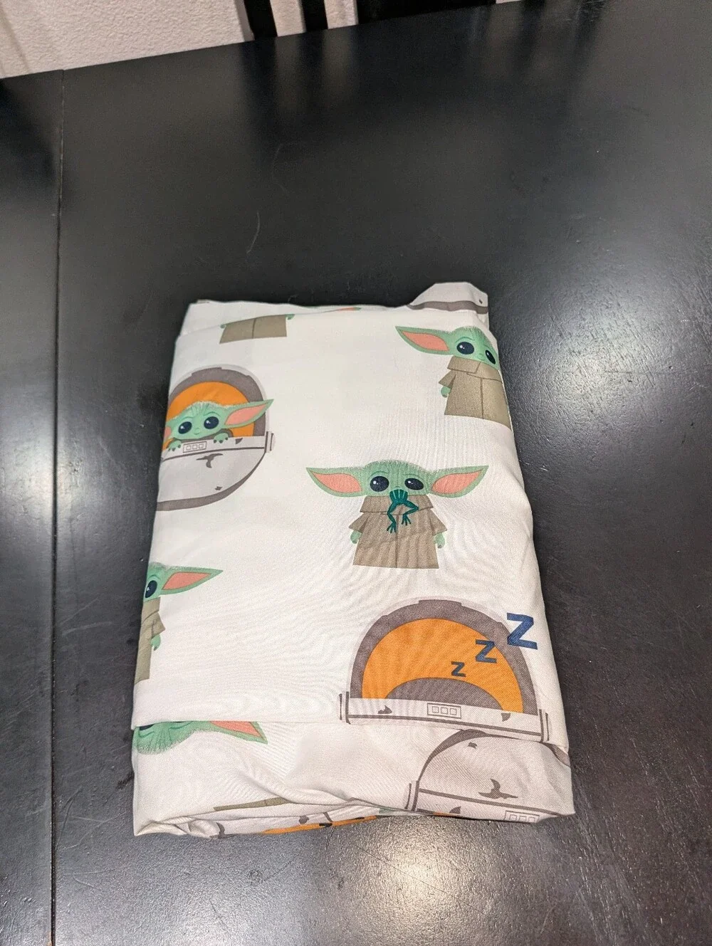 Star Wars Baby Yoda Mandalorian Twin Bed Flat Top SHEET only
